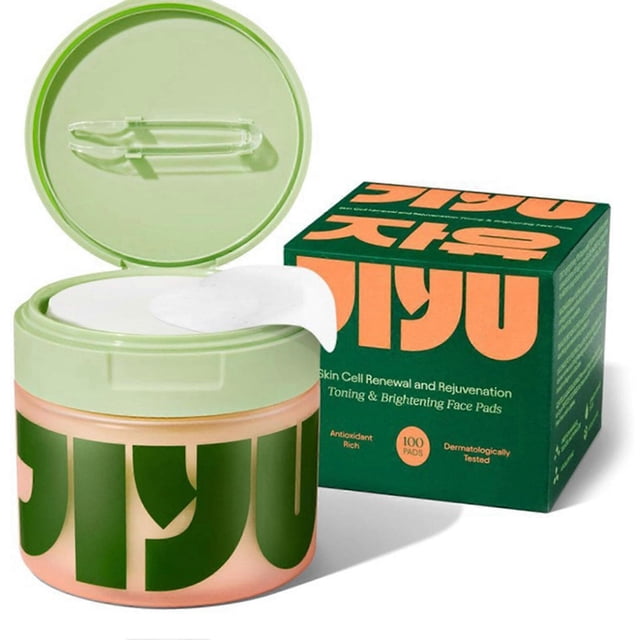 Toning Polish Pads - Korean Skincare for Dark Spots, Wrinkles & Dull Skin - Hydrating Facial Treatment with Snail Mucin, Niacinamide