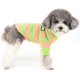 thumbnail image 2 of Suéter para perro pequeño abrigo de invierno de algodón suave a rayas cálido cachorro gato chaqueta ropa para mascotas Chihuahua Yorkshire (rosa M) brillar  Electrónica, 2 of 5