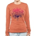 thumbnail image 3 of Pipeline Waveflower Floral Graphic Design - Long Sleeve Women's, 3 of 4