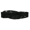 thumbnail image 2 of Unique Bargains 1 Pc Headband Leaf Lace Hairband for Women Black, 2 of 5