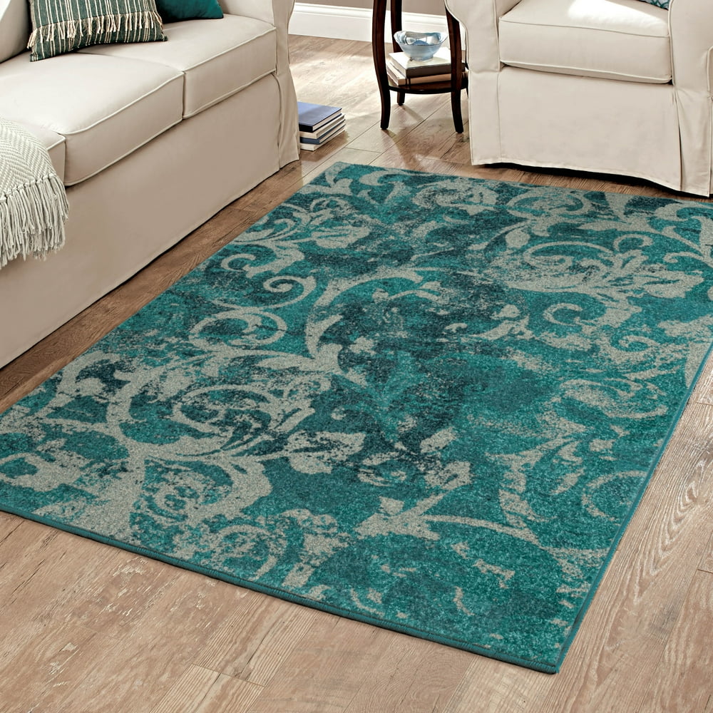 Orian Rugs Watercolor Scroll MultiColored Area Rug or Runner Walmart