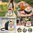 thumbnail image 5 of ZUXONGSY Sloth Ice Cream Print Girls Backpack Cool Book Bag for Primary School Children 4 Piece School Bag Set with Rucksack Lunch Box Pencil Case Water Cup Sleeve, 5 of 6
