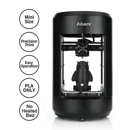Aibecy Ant Mini 3D Printer Kit Pre-assembled High Precision Low Maintenance Desktop 3D Printing for Kids Education Home Users Businesses Making