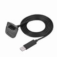 thumbnail image 1 of For Microsoft for Xbox 360 Wireless Controller USB Charger Quick Charging Cable Cord (Black), 1 of 4