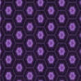 thumbnail image 1 of Ahgly Company Machine Washable Indoor Square Transitional Deep Purple Area Rugs, 6' Square, 1 of 7