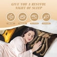 thumbnail image 6 of Naloa Duck Bones Body Pillow Cover, Pillowcases with Hidden Zipper Breathable Long Pillow Case (Pillows are not included,20x54 inch), 6 of 7