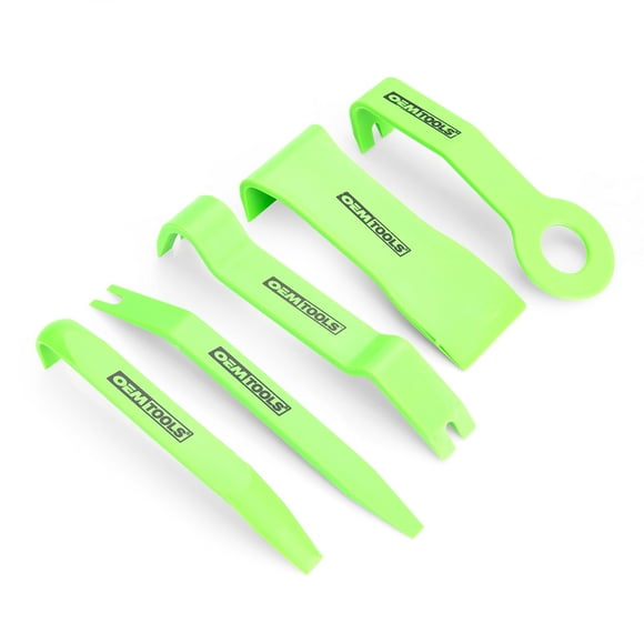 OEMTOOLS 25314 Trim Fastener & Molding Removal Tool Kit | Each Tools� Contours are Specially Designed for Removal of Automotive Molding, Fasteners, & Bezels | Pry Tools Won�t Scratch Your Car