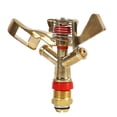thumbnail image 5 of Naierhg 3/4inch Copper Rotate Water Sprinkler Garden Irrigation Spray Nozzle Connector, 5 of 7