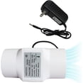 thumbnail image 1 of Ventilador Conducto 3 "En Línea, Extractor Aire 10W for Baño Extractor Ventilación 12V for Cocina Baño Ventilación Habitación Sótano Invernadero,Normal power, 1 of 7