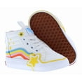 thumbnail image 4 of Vans Sk8 Hi Zip Rainbow  Infant/Toddler Shoes Size 7, Color: Rad Rainbow True White/Multi Colored, 4 of 5