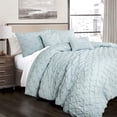 thumbnail image 3 of Lush Decor Ravello Pintuck 5-Piece Pintuck Comforter Sets, King, 3 of 10