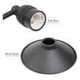 thumbnail image 6 of 2-Pack Indoor Wall Sconce, Vintage Industrial Lamp with 6.9" Metal Matte Shade Light for Bathroom Porch Aisle Study Bar Bedside Bookcase Mounted Reading Light for Bed Set of 2, 6 of 6