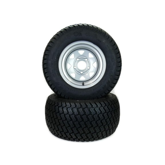 (2) Turf Wheel/Tire Assemblies 24x12.00-12 Fits Hustler X-ONE 60" 72" 607103