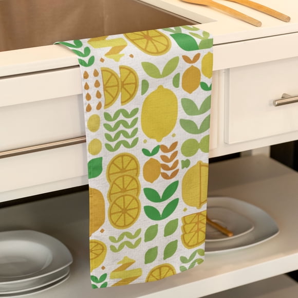 Toalla de MICROFIBRA Juana Gallo Limones Ligera y Suave