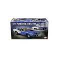 thumbnail image 6 of 1971 Plymouth Hemi Barracuda, B5 Blue and White - Acme A1806123 - 1/18 scale Diecast Model Toy Car, 6 of 6