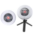 thumbnail image 4 of Lámpara Ventilador de tienda LED 2 en 1, lámpara recargable, ventilador de carga USB, luz sin soporte Ndcxsfigh Nuevos Originales, 4 of 8