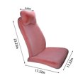 thumbnail image 3 of Soft Simulation Rabbit Car Seat Cover, Fuzzy Simulation Rabbit Front Seat Cushions For Universal Vehicle, Suv(, 1pcs Front)Teissuly Clearance (Watermelon Red, ) Teissuly WER202308291530, 3 of 6