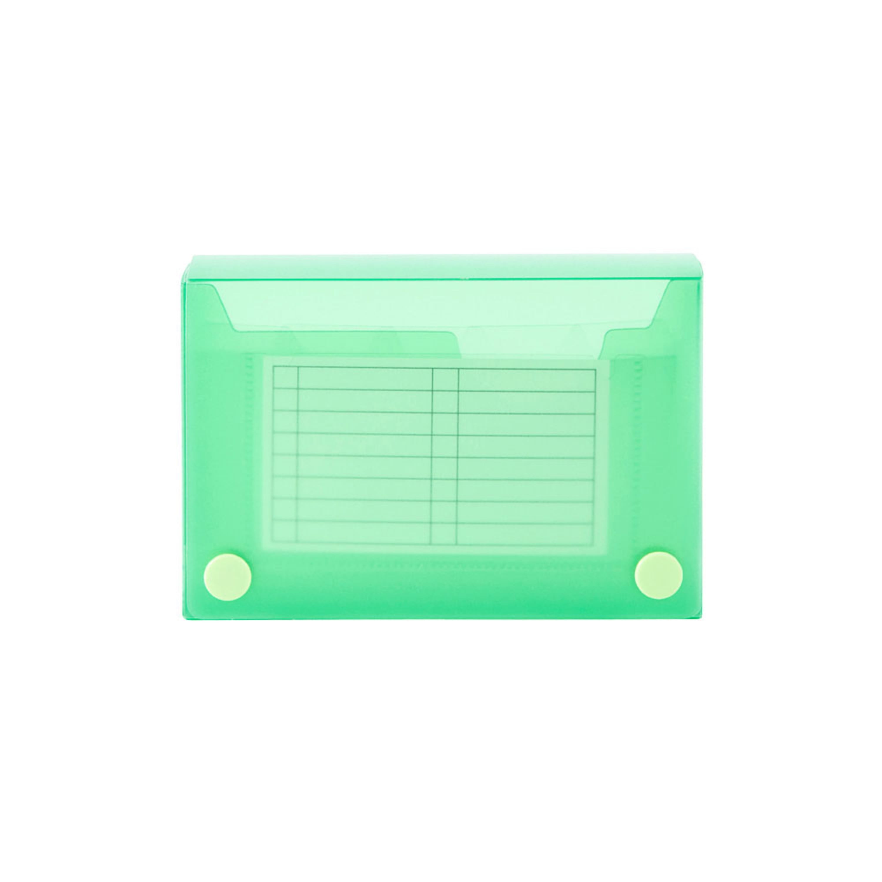 Filexec Universal Index Card Case, Lime