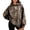08-Brown, variant on Hoodies for Women Sweatshirt Hooded Long Sleeve Casual Tops Pullover Sweater with Pocket S
