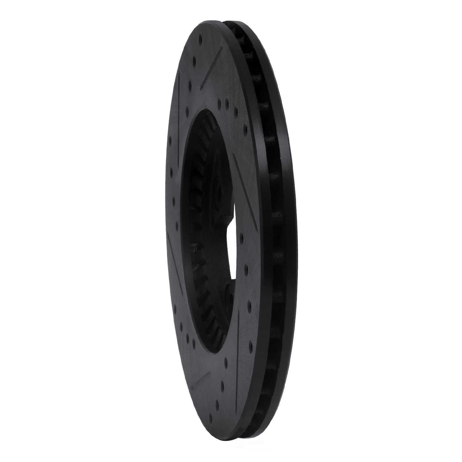 Dynamic Friction Company 633-67005R DFC Brake Rotor - Drilled And Slotted - Black