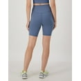 thumbnail image 3 of Hanes Moves Women's Bike Shorts with Internal Pocket, 7.25" Blue Dive XS, 3 of 10