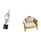 thumbnail image 5 of Figura abstracta escultórica para decoración de mesa de centro en oficina, con sofá de madera en miniatura. Mueble de simulación para casa de m, 5 of 8