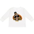 thumbnail image 3 of Inktastic Thanksgiving Turkey Funny Boys or Girls Long Sleeve Toddler T-Shirt, 3 of 5