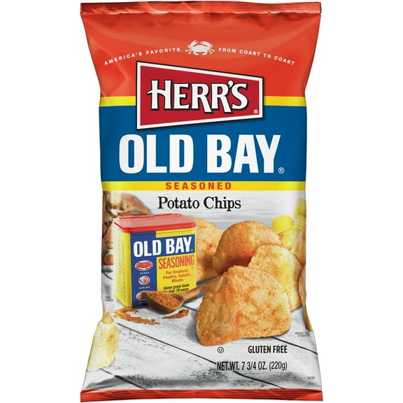 Herr's Old Bay Chips 7.75oz