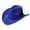 Blue, variant on YIWULA Cowboy Hat For Kids Western Festival Party Outdoor Sun Play Accessory(Beige,One Size)