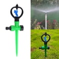 thumbnail image 2 of Plastic Butterfly Head Irrigation Sprinkler 360 Degrees Rotating Heavy Duty Garden Landscape Greenhouses, 2 of 8