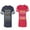 Men Navy / Women Red, variant on Christmas King Queen Matching Couple Cotton Jerseys (Men Navy / Women Black) (Men S / Women S)