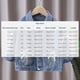 thumbnail image 3 of Cowsor Toddler Denim Jacket Button Down Shirt Kids Spring Fall Casual Long Sleeve Shirt Jacket Lightweight Soft Versatile, 3 of 7