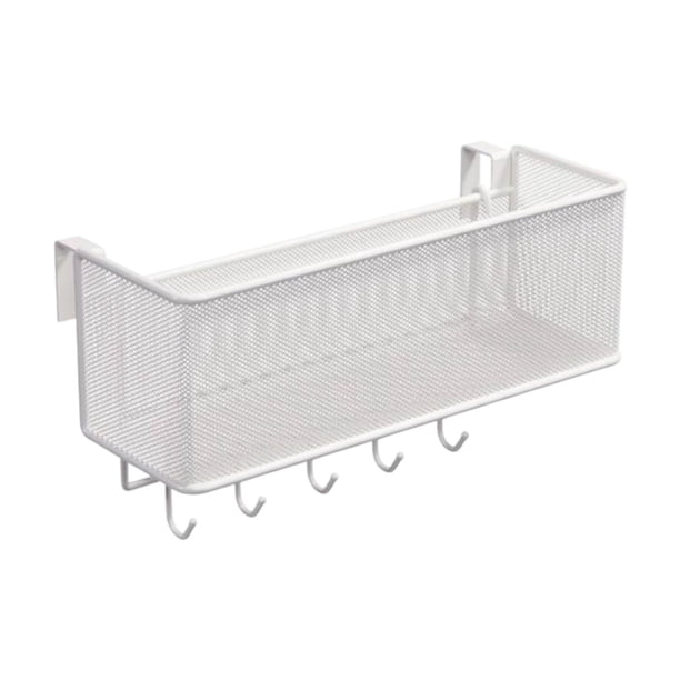 Cesta de almacenamiento colgante para la cama Cesta de almacenamiento para champú y gel de ducha 13.5x36x20.5cm