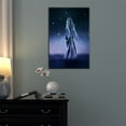 thumbnail image 2 of wall26 - Canvas Wall Art - Girl in The Fantasy Night - Gallery Wrap Modern Home Art | Ready to Hang - 24x36 inches, 2 of 3