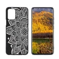 thumbnail image 1 of Compatible with LG K53 Phone Case, Mandala-114 Case Men Women, Flexible Silicone Shockproof Case for LG K53, 1 of 1