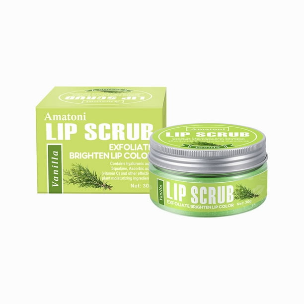 Exfoliante labial afrutado que aclara las líneas de expresión y nutre e hidrata los labios. Bálsamo labial con tratamiento nutritivo de 30 g.