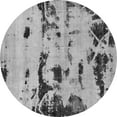 thumbnail image 1 of Ahgly Company Indoor Round Persian Gray Bohemian Area Rugs, 7' Round, 1 of 4
