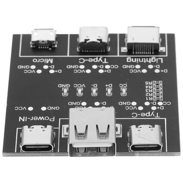 USB Cable Tester Data Wire Charging Card Line Detection Board  Phone Cord Checker Metal
