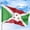 Burundi, variant on Burundi Outdoor Flag (2x3ft) by DreamController - Durable, Fade-Resistant Polyester, Double-Stitched, Brass Grommets - HD Printed Eastern Africa Flag - Made in USA