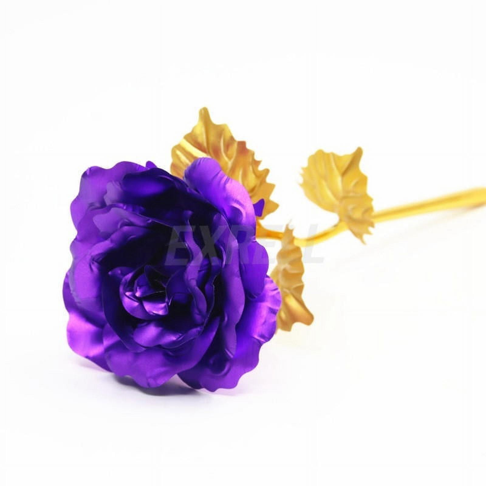 1Pc Gold Rose Flower Foil Plated Plastic Artificial Roses Valentines Day  Gift Beauty Golden Flowers for Home Wedding Decoration - AliExpress