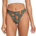 thumbnail image 1 of Fotbe cute fall fox leaf Tanga Sin Costuras para Mujer con Estampado – Panties Invisibles, Transpirables y Cómodos para Uso Diario-XX-Large, 1 of 6