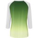 thumbnail image 4 of Camisas de Manga Corta para las Mujeres, 3/4 Manga Color Sólido Gradiente Impreso Cuello Redondo Casual Top Hecho de Tejido Súper Suave, Blusas de Manga Corta para las Mujeres, 4 of 5