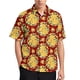 thumbnail image 4 of Camisas casuales con estampado completo de rosas en 3D y flores para hombre, camisas y blusas hawaianas de manga corta con botones para playa, ropa de calle de verano, 4 of 5