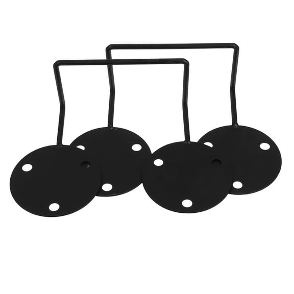 Mattress Retainer Bar 2pcs Metal Slide Stopper Non Slip Holder in Place Gripper Bracket for Bedroom Bed Frame Black