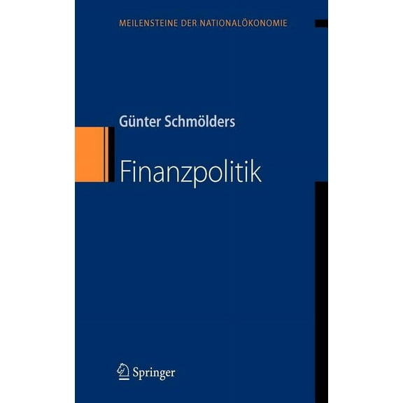 Meilensteine Der NationalÃ¶konomie Finanzpolitik, (Hardcover)