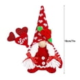 thumbnail image 3 of Muñeco sin rostro de San Valentín, adorno de Rudolf, enano anciano, para festival., 3 of 4