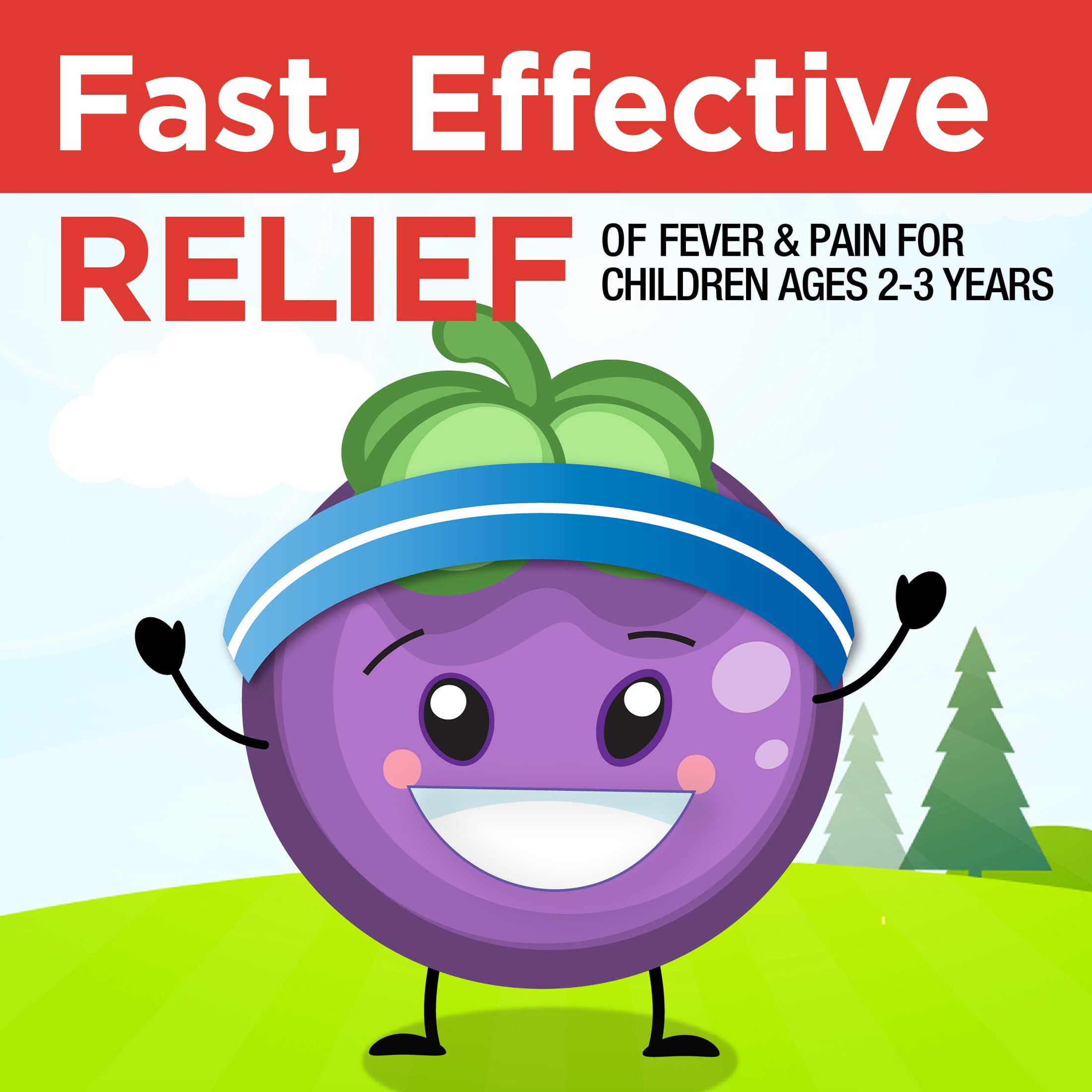 Equate Infants' Pain and Fever, Grape Flavor, 2.0 Fluid Ounce