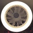 thumbnail image 3 of Yoofe Ceiling Fans with Lights and Remote,3 Colors 3000K-6500K Dimmable LED Light Bulb Fan Screw in Ceiling Fan for Bedroom,Kitchen,Storage Room,Wireless Small Ceiling Fans with Lights-Yellow, 3 of 7