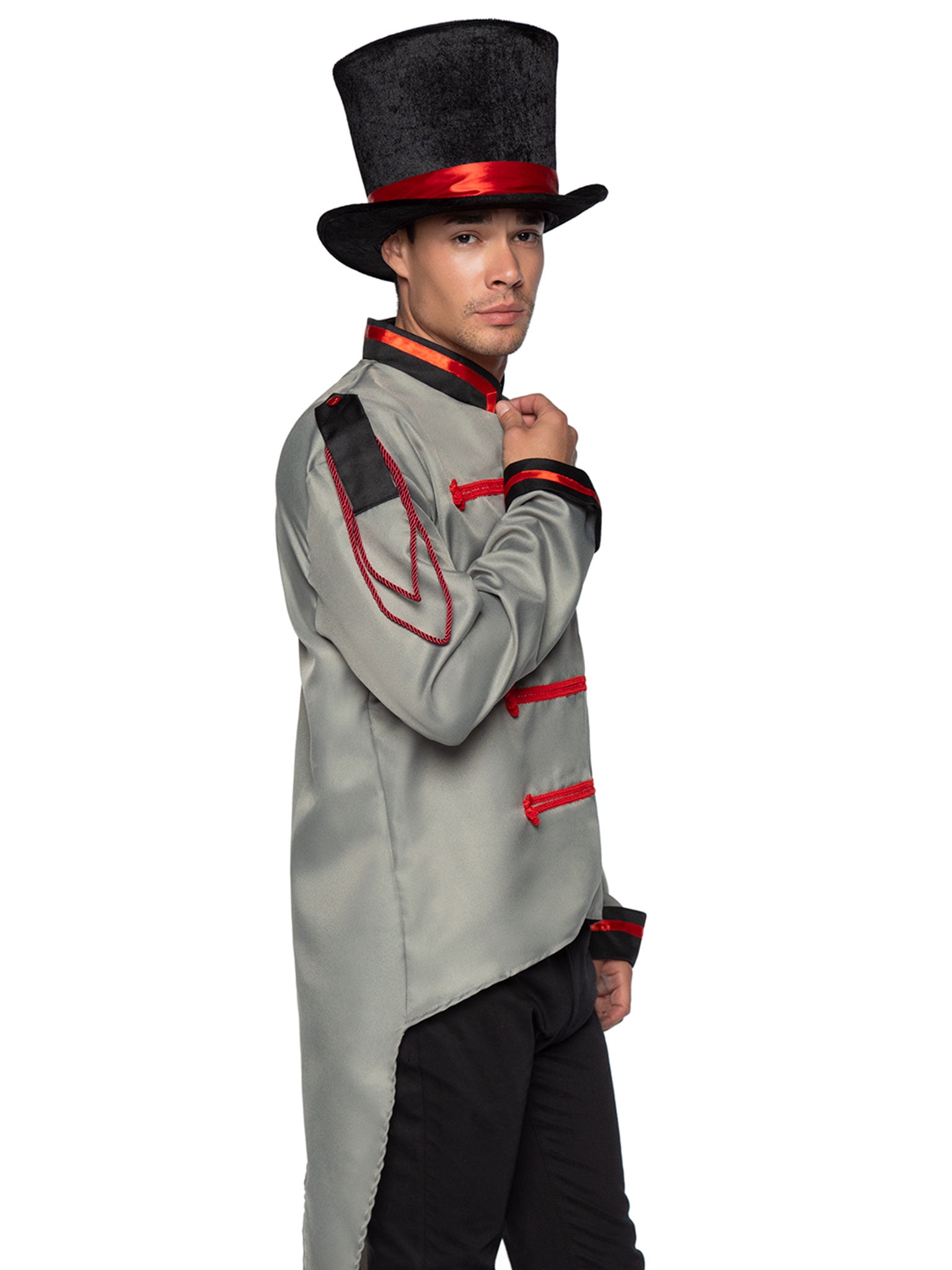 Leg Avenue Men's Grey Military Jacket Costume