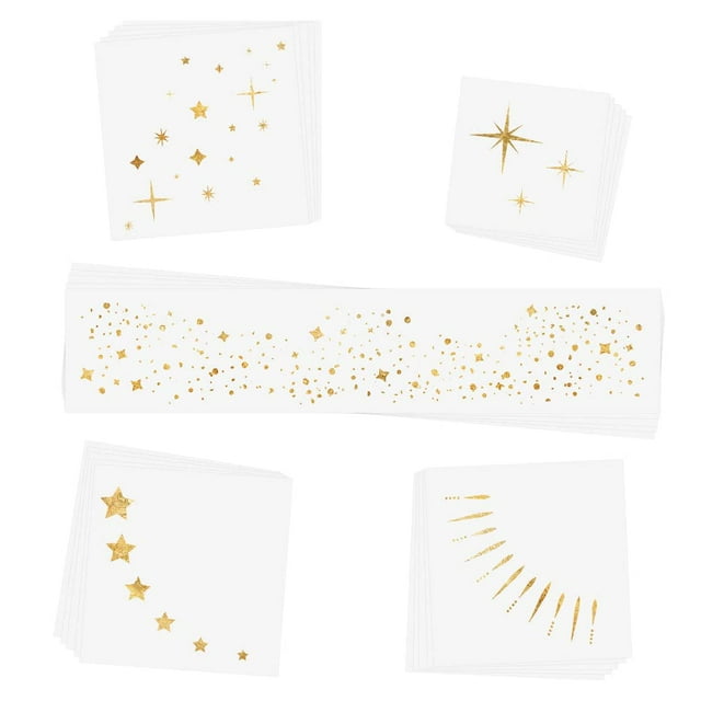Set de 25 luces centelleantes para tatuajes temporales